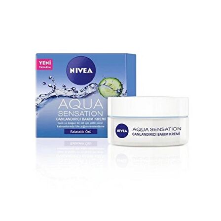 Nivea Aqua Sensation Bakım Kremi Canlandırıcı 50 ml