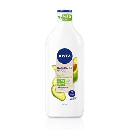 Nivea Naturally Good Avokado Özlü Vücut Bakım Losyonu 350 ml