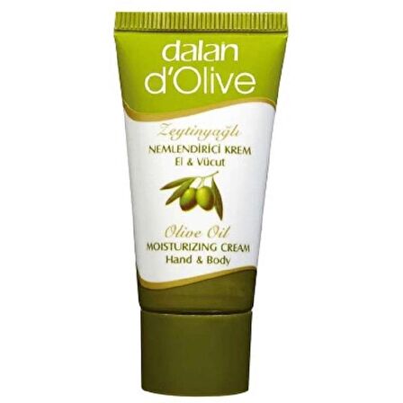 Dalan D'olive Zeytinyağlı Nemlendirici El ve Vücut Kremi 20 ml