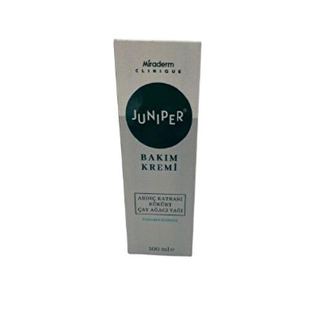 Miraderm Clinique Juniper Bakım Kremi 100 ml