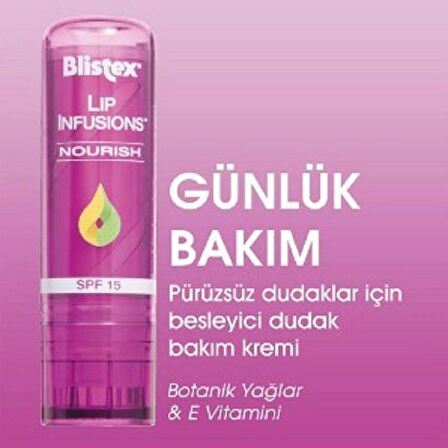 Blistex Lip İnfusions Nourish 3.7 gr