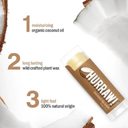 Hurraw Lip Balm Coconut