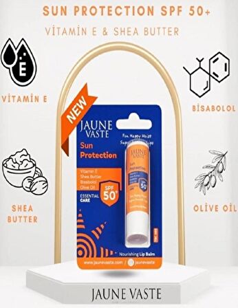 Jaune Vaste Sun Protection SPF50+ Lip Stick - 12'li Stand