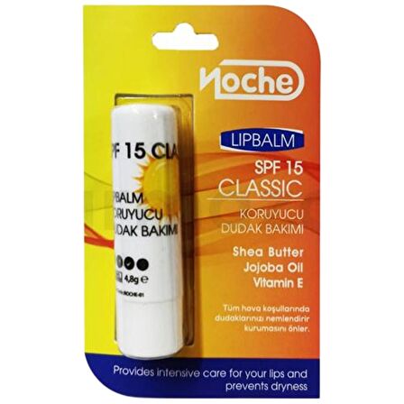 Noche Klasik Dudak Koruyucu SPF15 4,8 gr