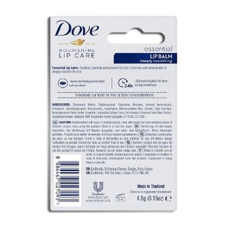 Dove Nourishing Lip Care Essential Intensive