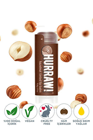 Hurraw Tinted Lip Balm Hazelnut