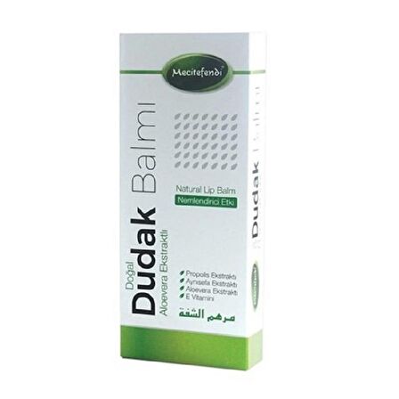 Mecitefendi Dudak Balm Aloe Veralı 15 ml