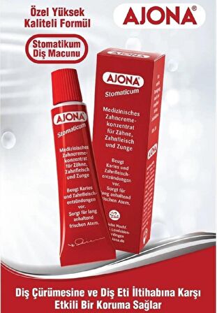 Ajona Diş Macunu Stomatikum 25 ml