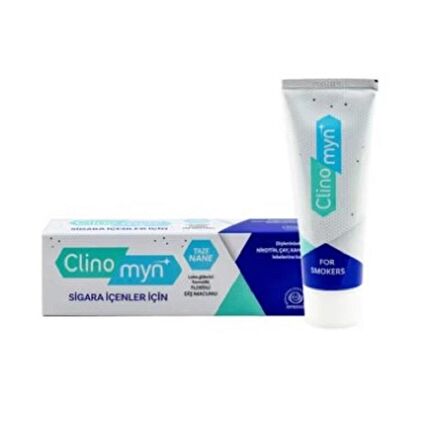 Clinomyn Sigara İçenler İçin Diş Macunu 75 ml