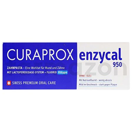 Curaprox Enzycal 950 PPM Diş Macunu 75 ml