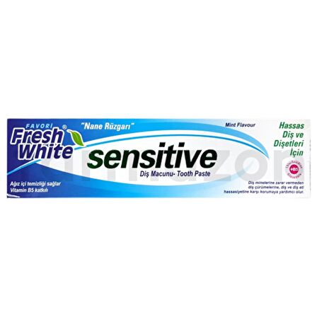 Favori Sensitive Diş Macunu Nane Rüzgarı 157 gr