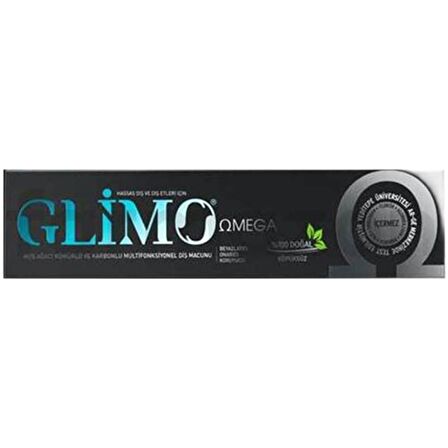 Glimo Omega Doğal Diş Macunu 75 ml