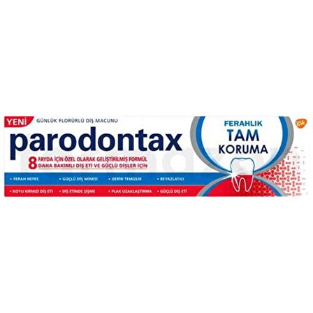 Parodontax Diş Macunu Ferahlık Tam Koruma 50 ml