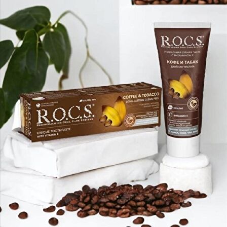 Rocs Coffee & Tobacco Diş Macunu 74 gr