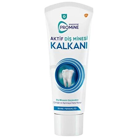 Sensodyne Promine Diş Macunu Aktif Diş Minesi Kalkanı Nane Ferahlığı Beyazlatıcı Diş Macunu 75 ml