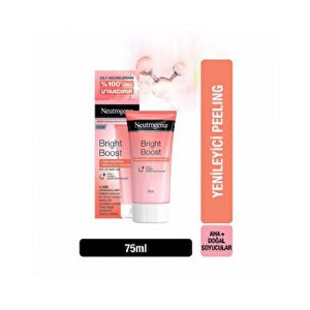 Neutrogena Bright Boost Canlandıran Yenileyici Peeling 75 ml