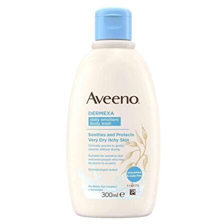 Aveeno Dermexa Emollient Body Wash 300 ml