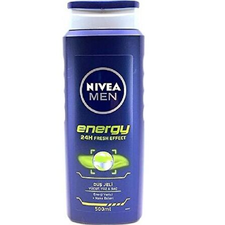 Nivea Energy Duş Jeli Vücut Yüz Saç 500 ml