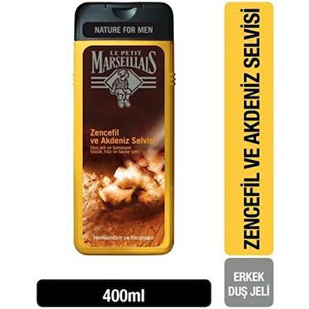 Men Duş Jeli Zencefil & Akdeniz Selvisi 400 ml