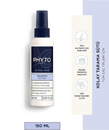 Phyto Softness Express Detangling Milk 150 ml