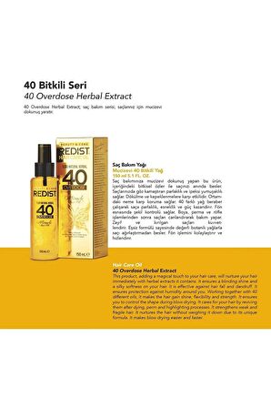 Redist Bitkisel Saç Bakım Yağı 150 ml