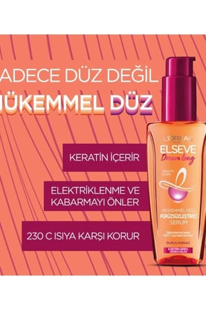 Elseve Dream Long Saç Serumu Mükemmel Düz Pürüzsüzleştirici 100 ml
