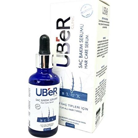 Uber Blue Saç Bakım Serumu Mavi Serum 50 ml