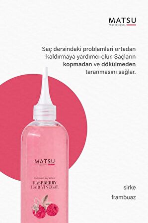 Matsu Frambuazlı Sirke Saç Toniği 400 ml