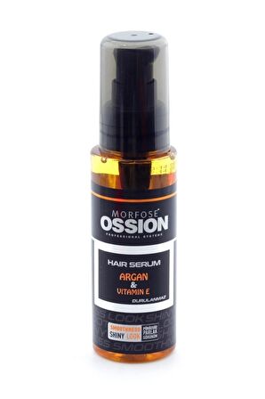 Ossion Argan Saç Serumu 75 ml + Keratin Saç Serumu 75 ml