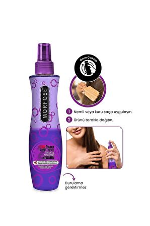 Morfose Keratin Mor Fön Suyu 240 ml - 2 Adet