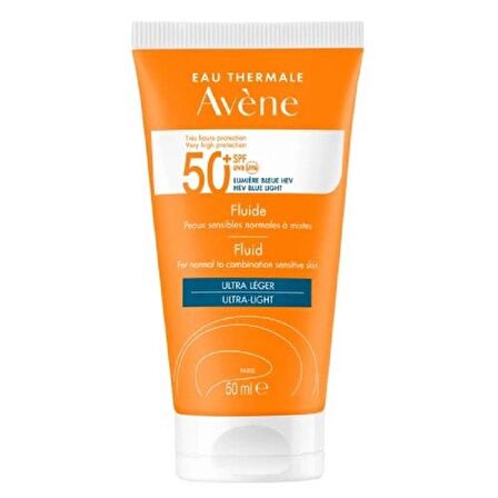 Avène Fluid 3 Second Absorption Ultra Light SPF50+ 50 ml