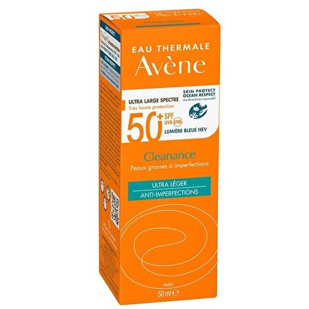 Avène Cleanance Anti Blemishes Güneş Koruyucu SPF50+ 50 ml