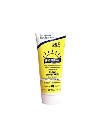 Sunsational Clear Sunscreen SPF50 200 ml