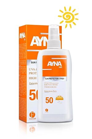 Ayna Sun Güneş Koruyucu Sprey SPF50 200 ml