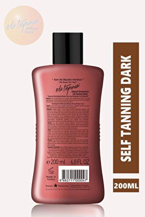 Eda Taşpınar Güneşsiz Bronzlaştırıcı Self Tanning Dark 200 ml