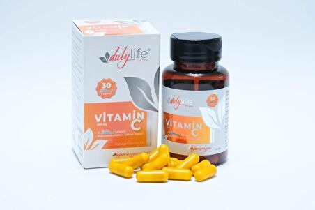 Dulylife Vitamin C 500 mg 30 Drcaps Kapsül