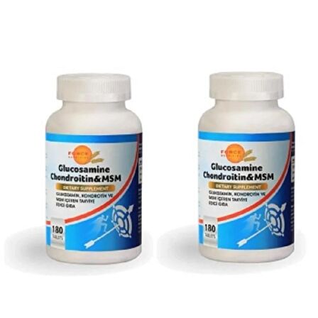 Glucosamine Chondroitin & MSM 180 Tablet - 2 Adet