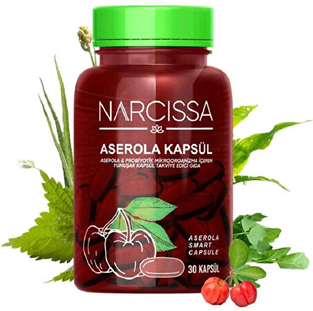 Narcissa Aserola Probiyotik 30 Kapsül