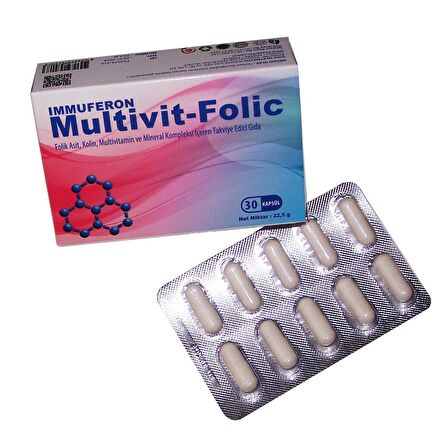 Multivit-Folic 30 Kapsül