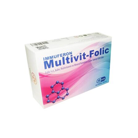 Multivit-Folic 30 Kapsül