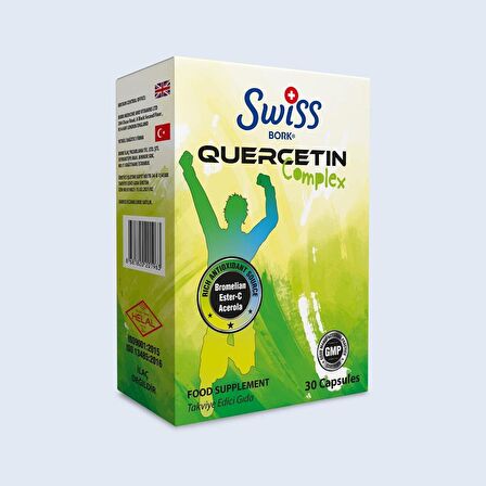 Swiss Bork Quercetin Complex 30 Kapsül