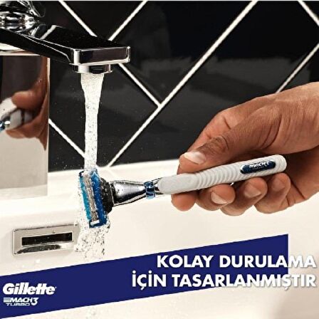 Gillette Mach 3 Turbo Yedek Başlık 2'li