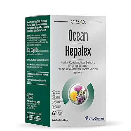 Ocean Hepalex 60 Softjel Kapsül