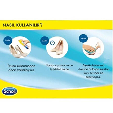 Scholl Koku Önleyici Ayakkabı Spreyi 150 ml