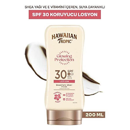 Hawaiian Tropic Glowing Protection Güneş Losyonu SPF30 180 ml