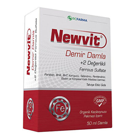 Newvit Demir Damla 50 ml