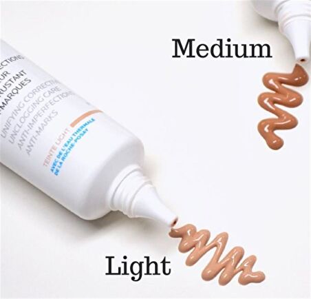 La Roche Posay Effaclar Duo + Cilt Bozukluğu ve Akne Lekelerine Karşı Düzeltici Bakım Teinte Light 40 ml