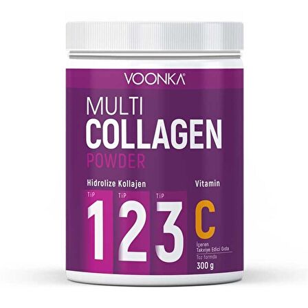 Voonka Multi Collagen Powder 300 gr