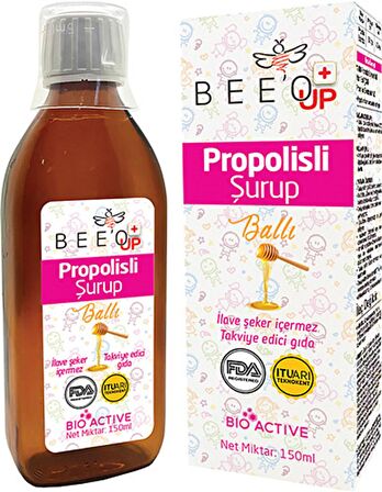 Bee'o Up Propolisli Şurup 160 ml