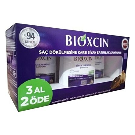 Bioxcin Siyah Sarımsak Şampuanı 300 ml - 3 Al 2 Öde (139,80 TL Etiketli)